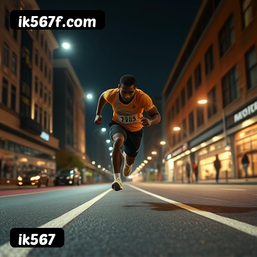App ik567 para iOS e Android — interface mobile, login biométrico e PIX integrado